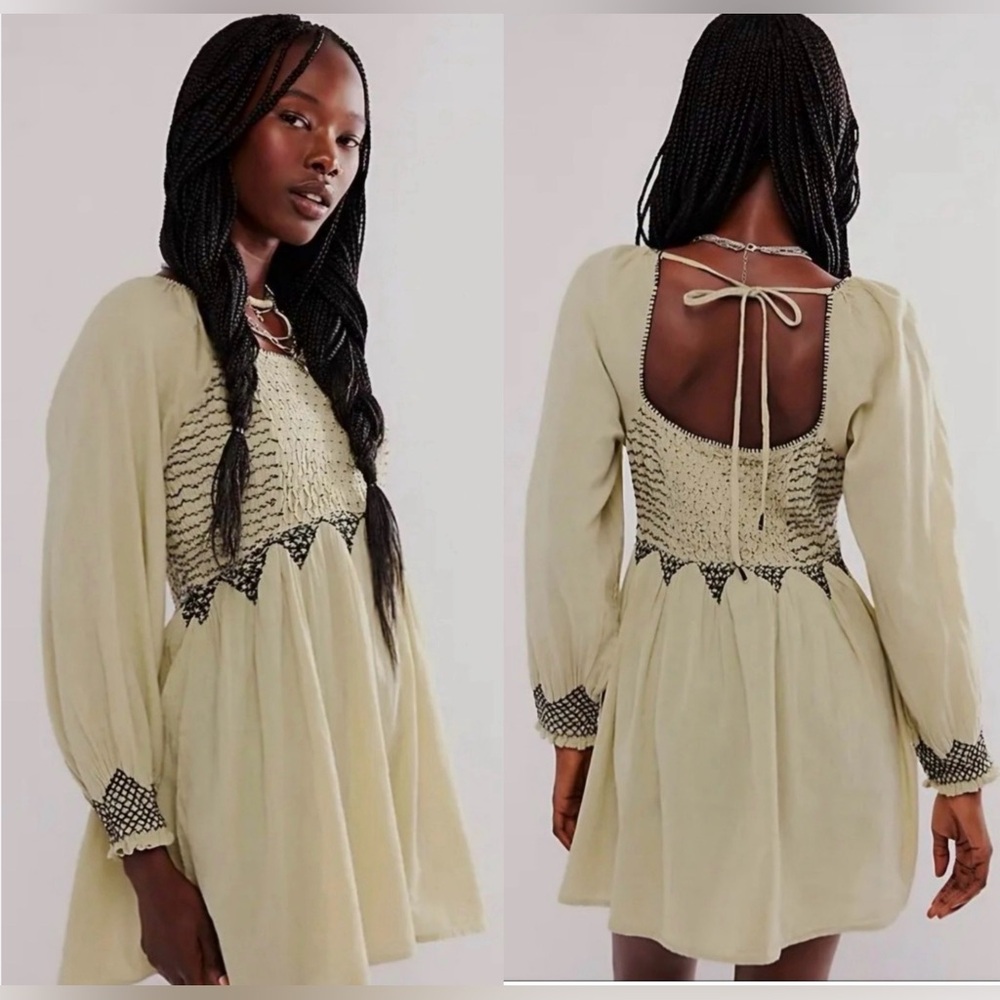 FREE PEOPLE WHAT A FEELING TUNIC Sz.L. RELAXED, BABYDOLL FIT. FLOWY, VERSATILE